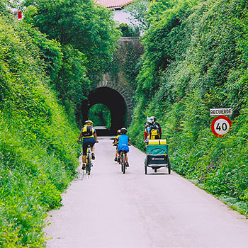 Via verde del Bidasoa - bicicletas o a pie